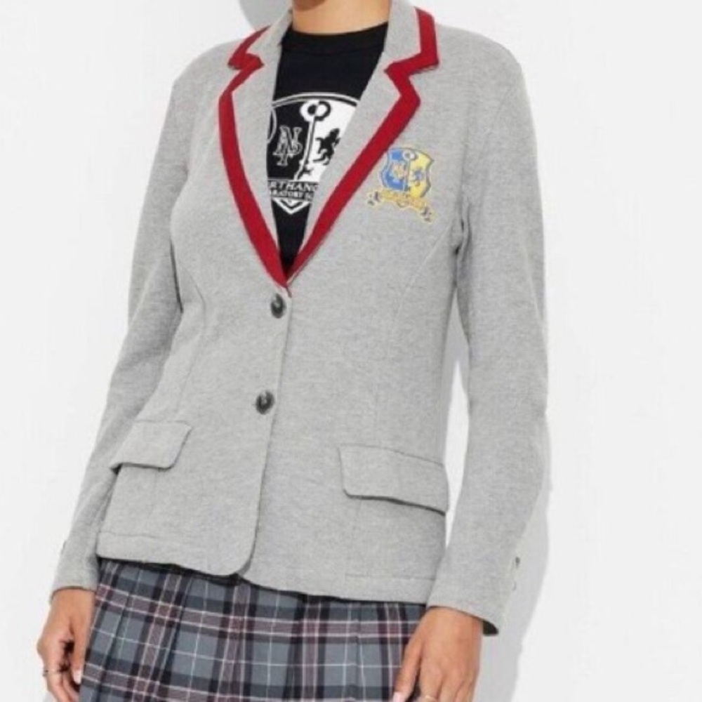 Beetlejuice Astrid graphic blazer. Size large.  NWOT  Iconic, kooky, irreverent